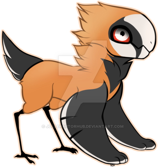 Lammergeier By Jolleraptorhub - Cartoon (600x583)