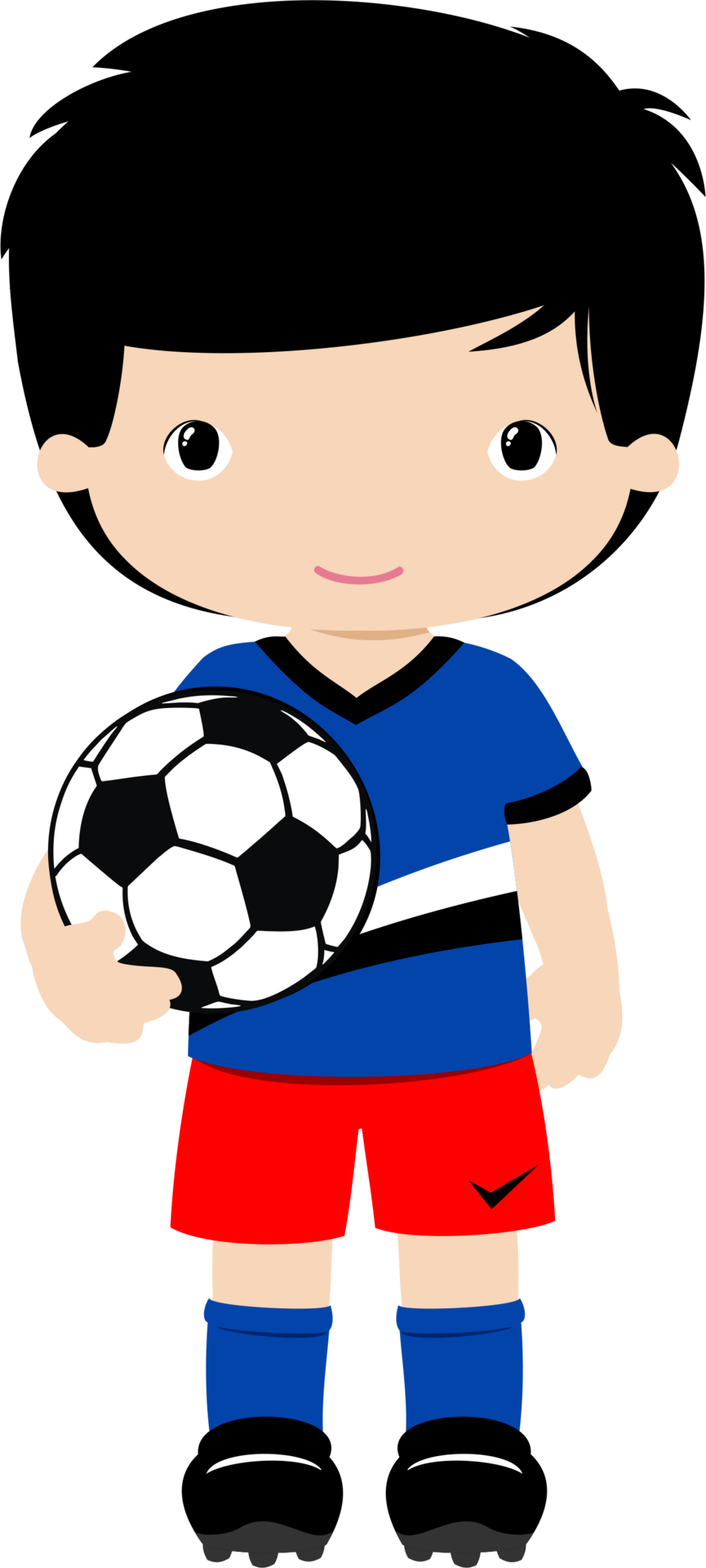 Sports & Ginástica - Desenho Jogador De Futebol Png (865x1920)