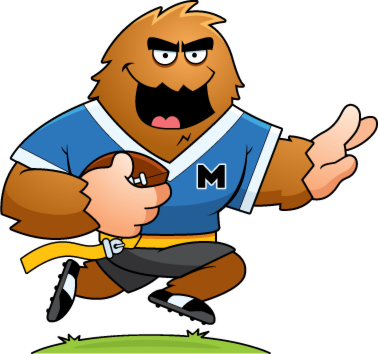 Receiver Clipart Youth Football - Dragonite In Suit (378x354)