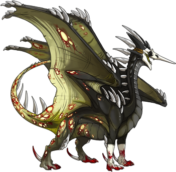 A Special Thanks To @ankokou @cinnamonthief @derangedhyena - Ridgeback Dragon (350x350)