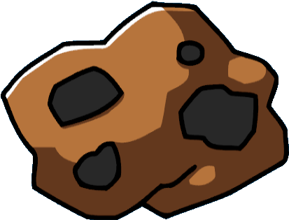 Meteor Clipart Pixel Art - Asteroid Png (690x525)