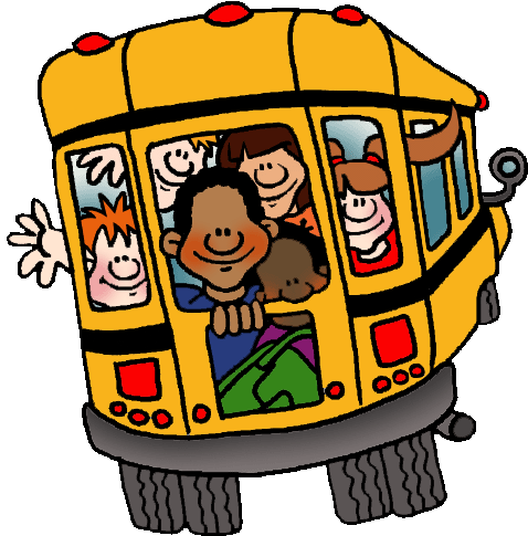 Field Trip Clipart - School Bus Clip Art (487x504)