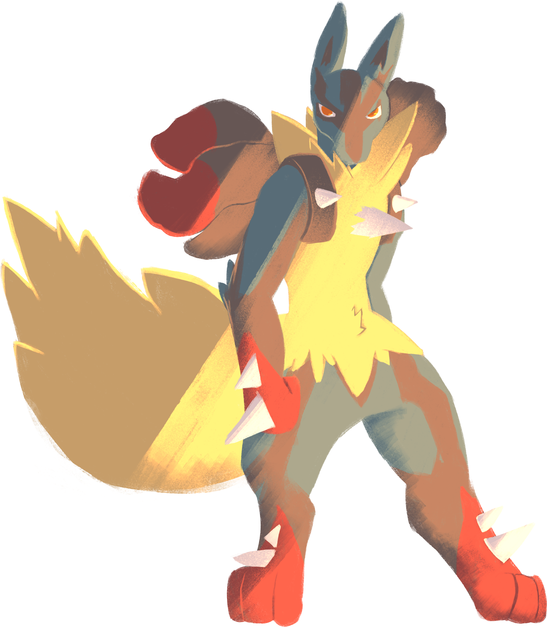 Mega Lucario - Lucario (1800x2147)