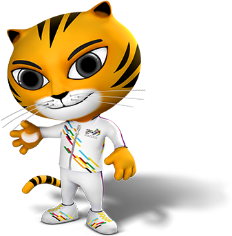 29th Sea Games Logo & Mascot - 东 运 会 2017 吉祥 物 (387x346)