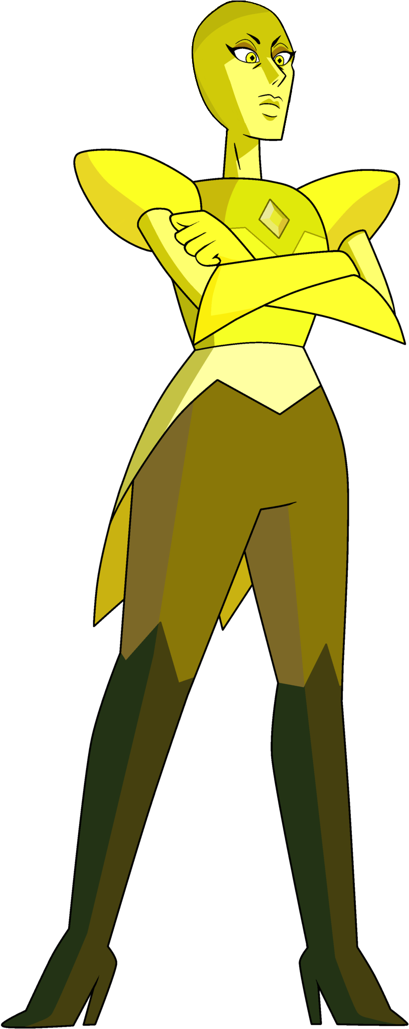 07, February 19, 2017 - Yellow Diamond Steven Universe (1000x2250)