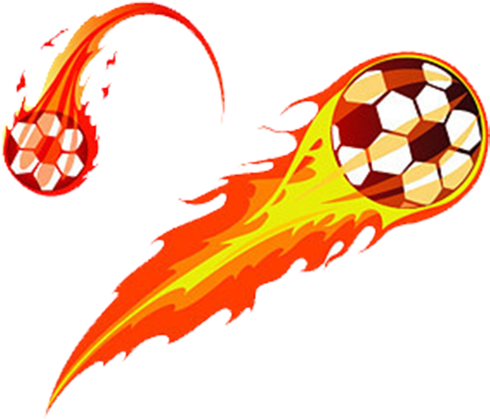 Football Flame Clip Art - Football Flame Clip Art (577x500)