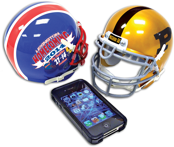 Mini Football Helmet Decals - Mini Football Helmet (700x700)