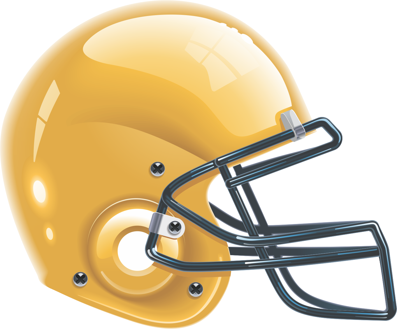 Football Helmet Clip Art At Clker - American Football (1362x1128)