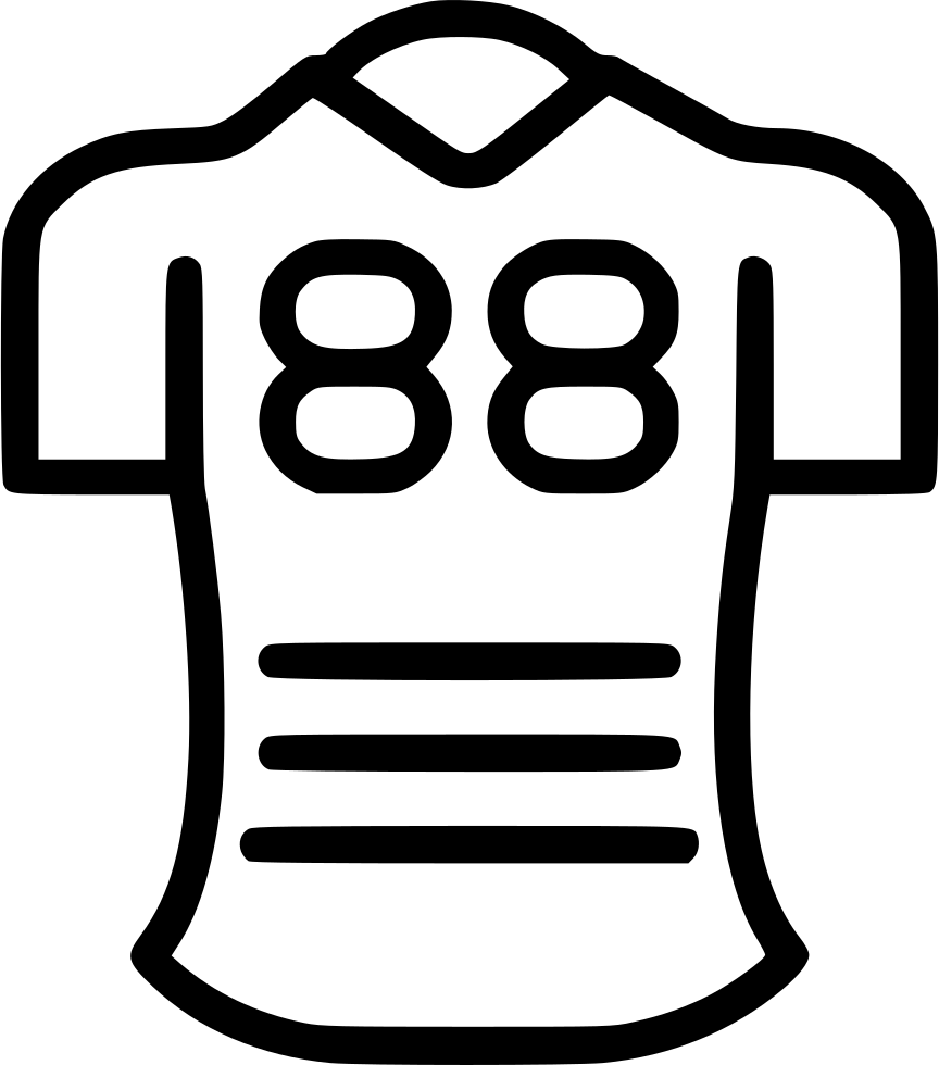 Football Jersey Svg Png Icon Free Download - Sports (864x980)