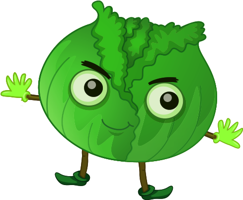 Cabbage Clip Art - Cabbage Clip Art (500x500)