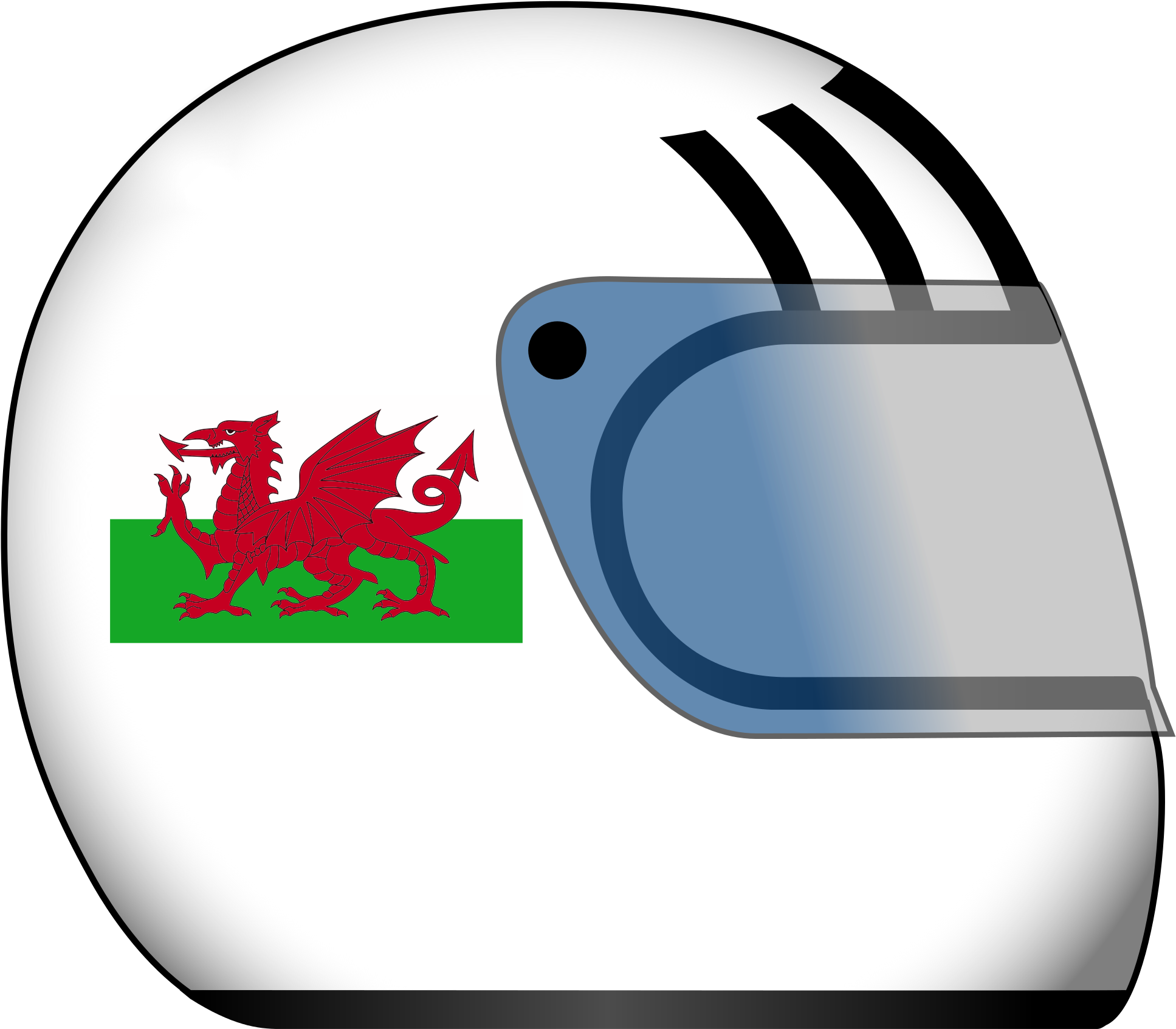 Open - Racing Helmet Design Template (2000x2000)