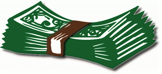 Money Clip Art - Money Clipart Transparent Background (548x251)