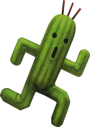 Ffx Cactuar - Final Fantasy X Cactuar (357x500)