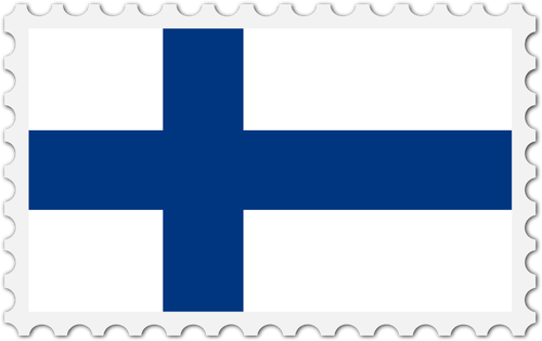 Ştampila De Pavilion Finlanda - Flag (500x315)