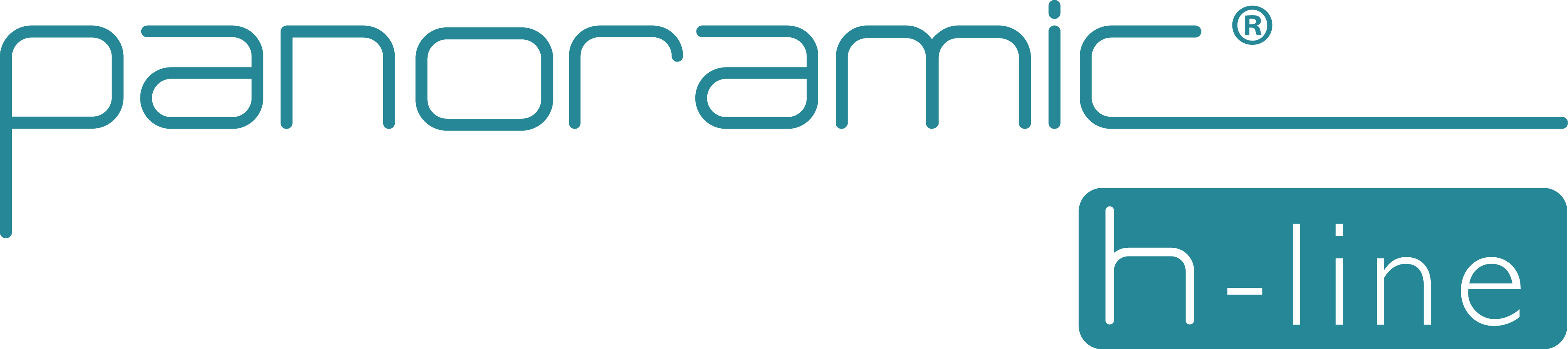 Modular Booth Pavilion - Panoramic H Line Logo (3953x879)