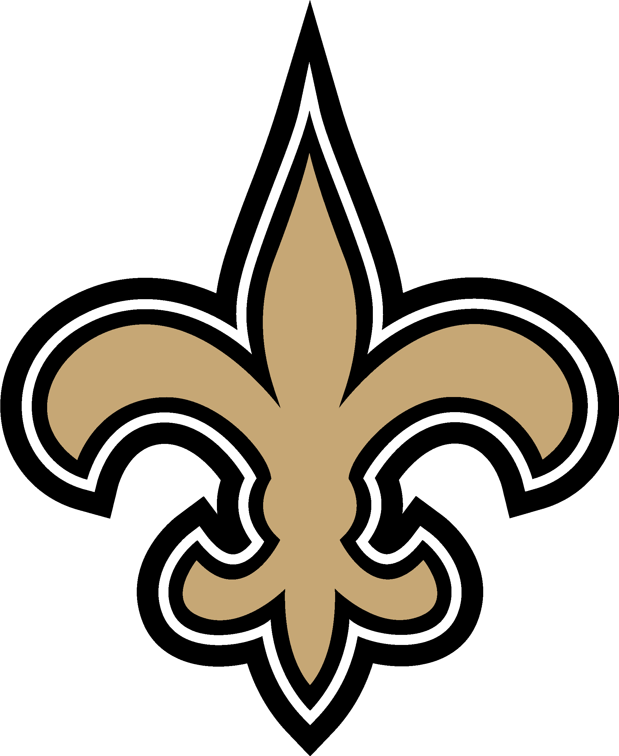 New Orleans Saints Logo - New Orleans Saints Logo (2131x2568)