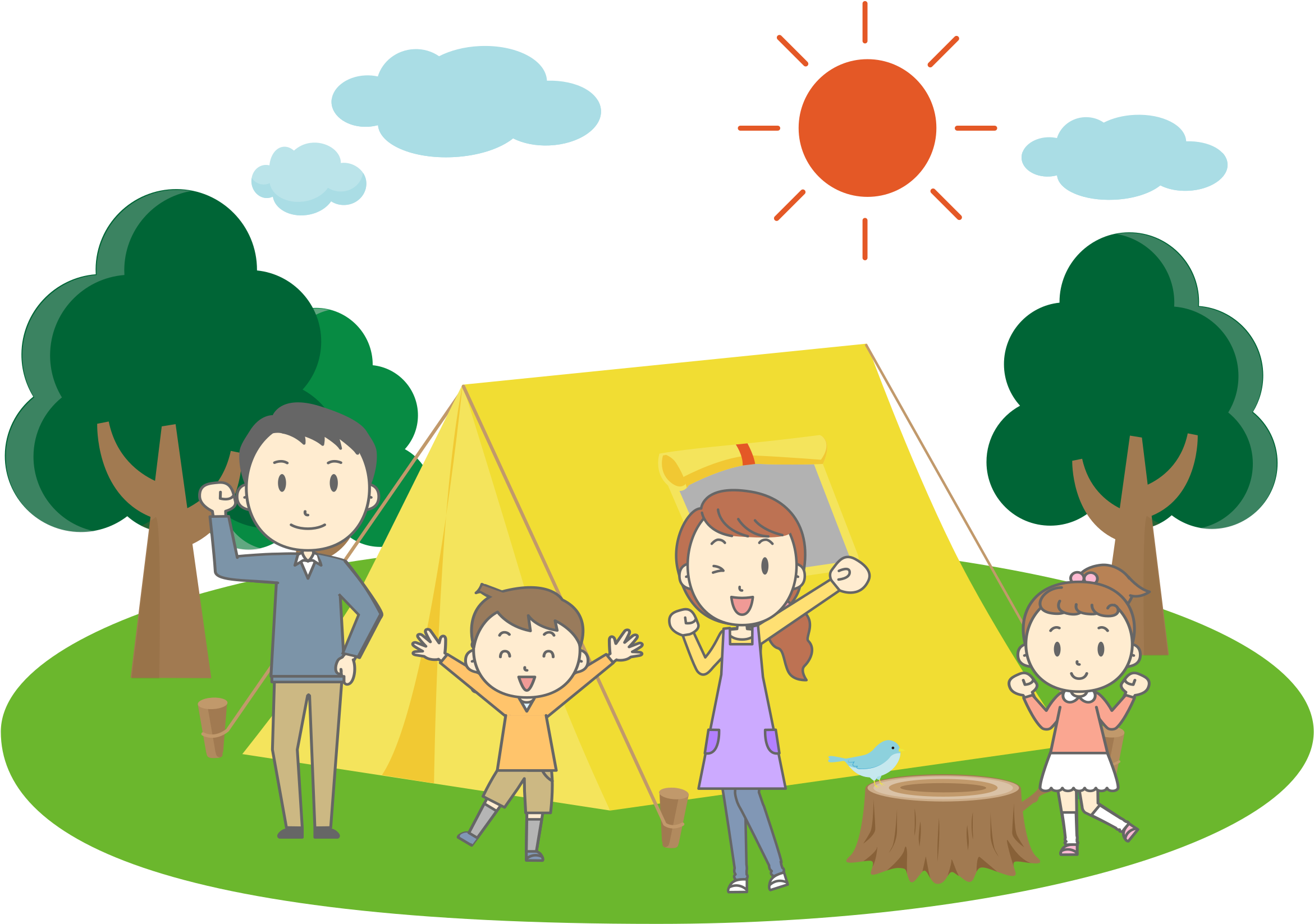 Please Go To The Event Facebook - Camping Clipart, Find more high quality f...