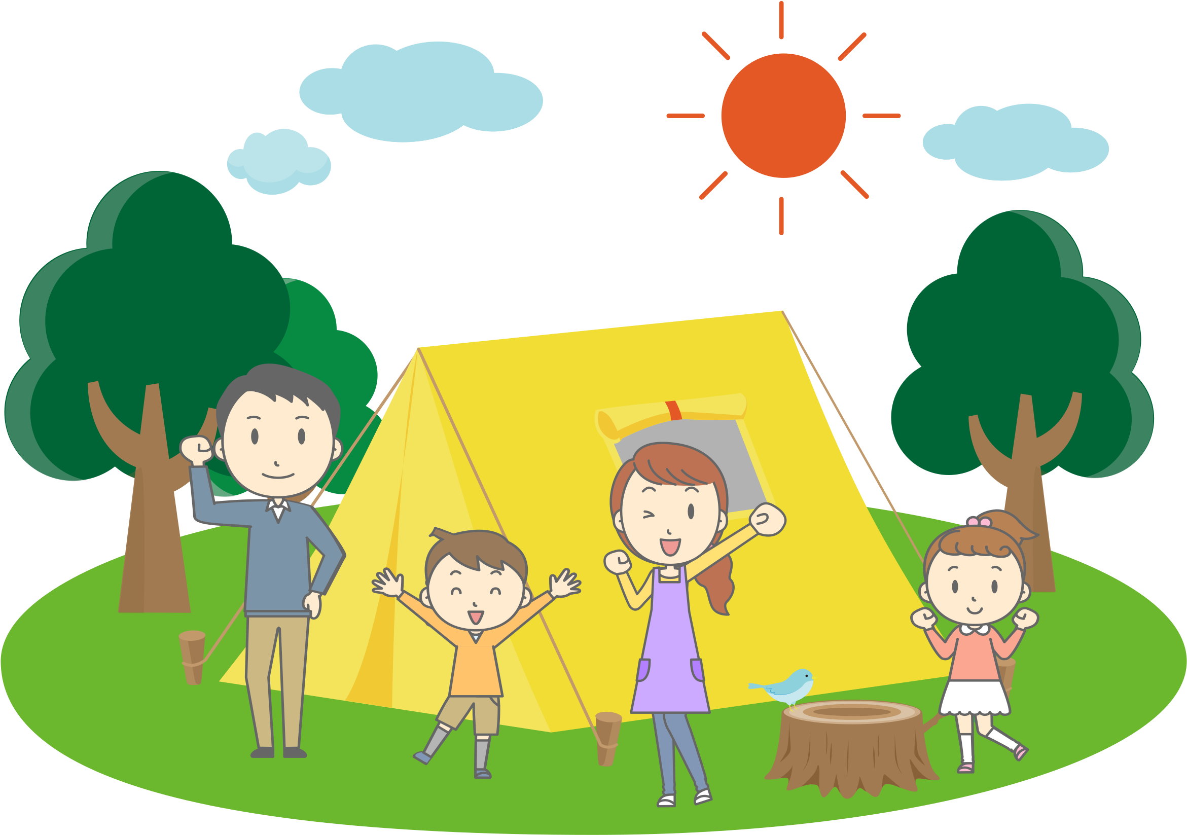 Camping for kids