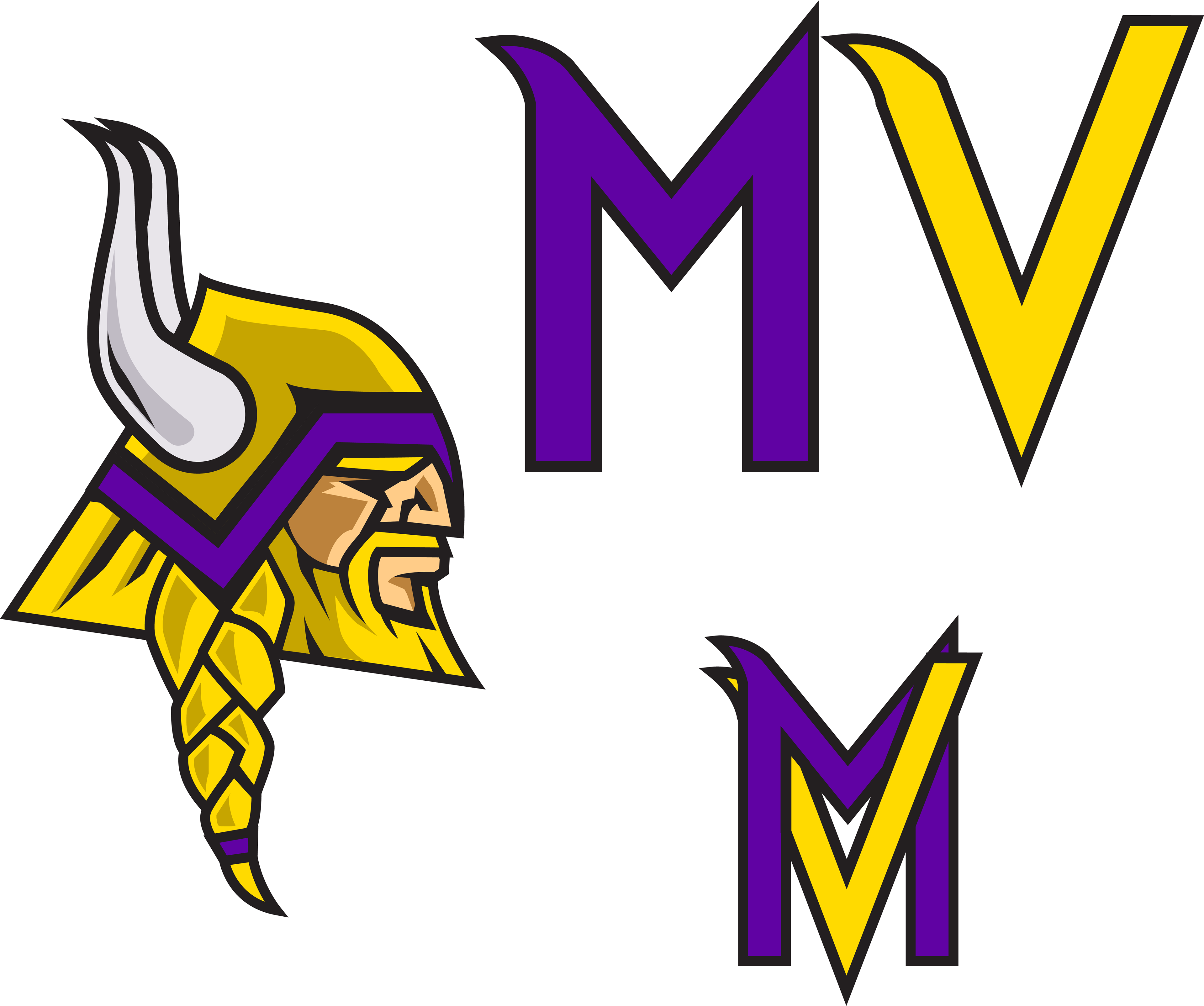 Minnesota Vikings Logo Design Concept - Minnesota Vikings Logo Design Concept (3840x3210)
