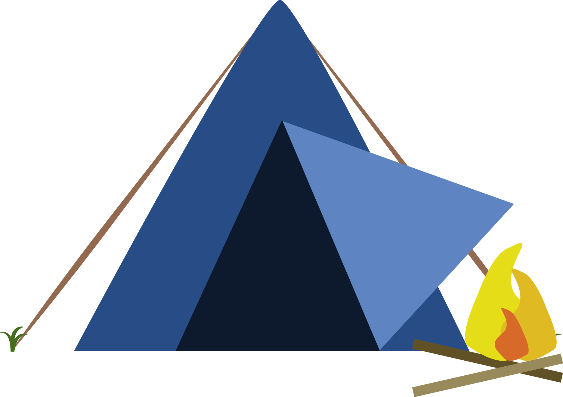 Tent Png - Camping Png (1871x1321)