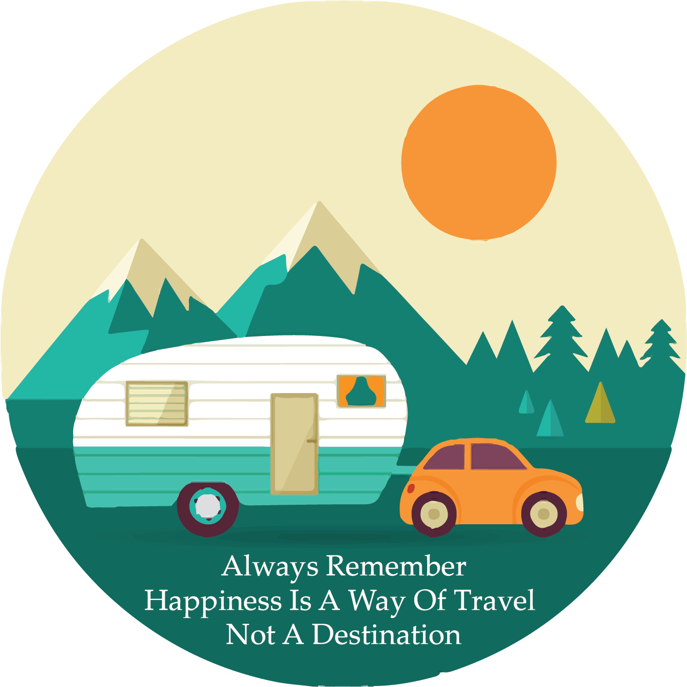#rv #rving #camping #lodging #travel - Camper Clip Art Free (1398x1388)