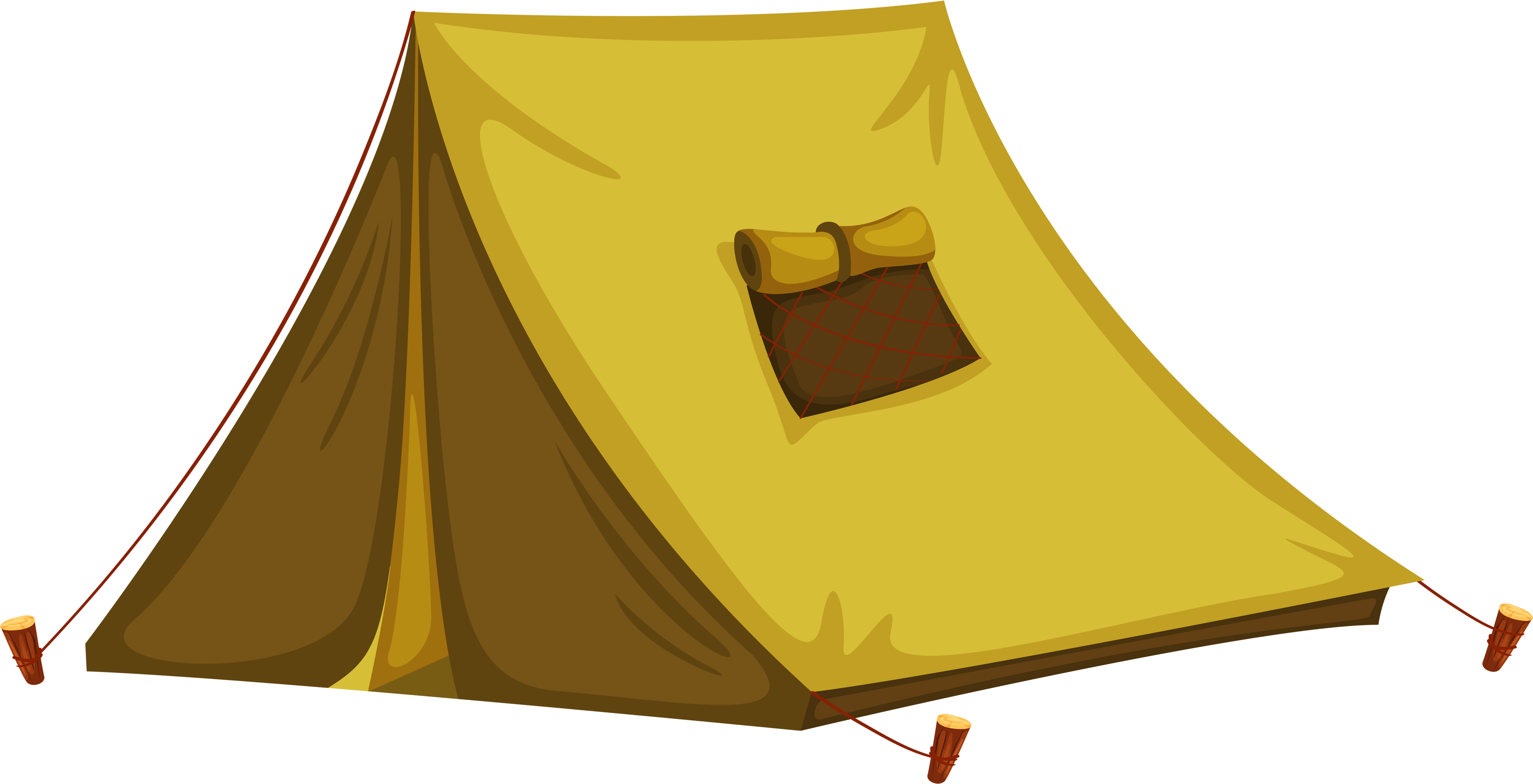Clipart Tent Camping Png (3778x1933) .