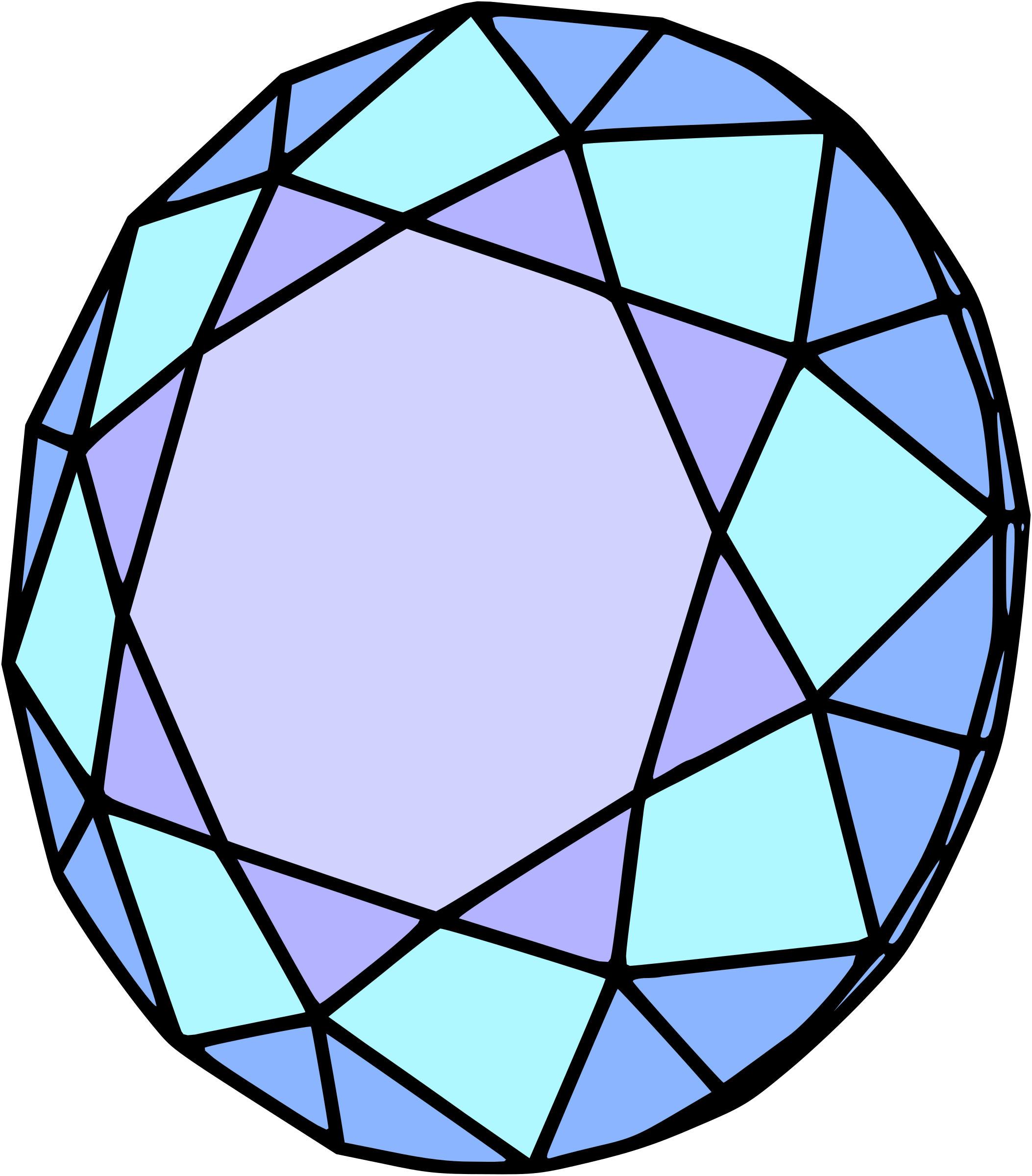 Similar Clip Art - Draw A Circle Diamond (2106x2400)