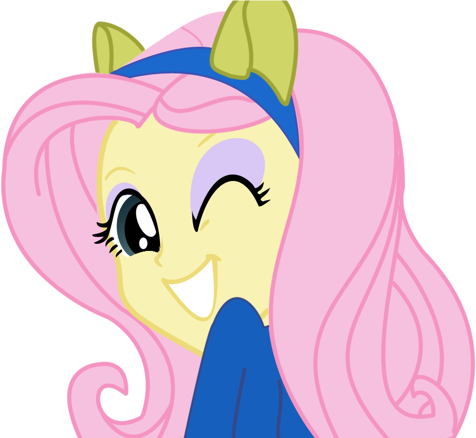 Equestria Girls - Equestria Girls Fluttershy Face (968x870)
