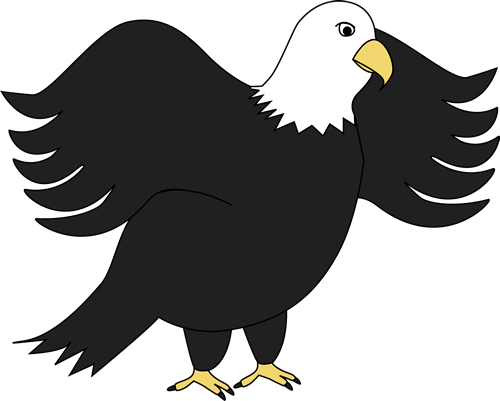 Eagle Clipart - Cute Eagle Clipart (500x401)