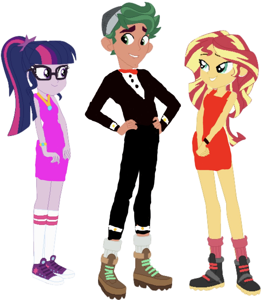 Equestria boys. Тимбер Спрус и Сансет Шиммер. Тимбер Спрус и Сансет Шиммер любовь. Сансет и Тимбер.