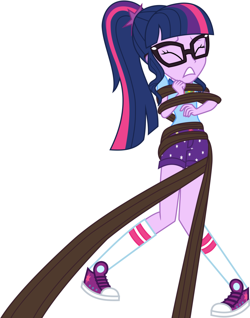Limedazzle 152 49 Twi Stuck By Uponia - Equestria Girls Legend Of Everfree Twilight And Timber (1024x1305)