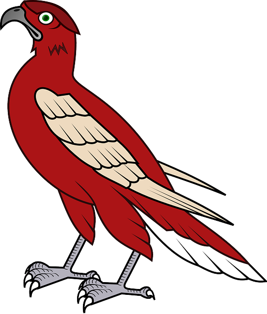 Falcon Animation Clip Art - Falcon Animation Clip Art (544x640)