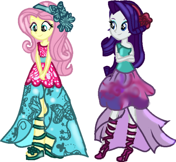 Pastel Pony Artist, Crystal Gala, Equestria Girls, - Mlp Legend Of Everfree Crystal Gala (600x600)