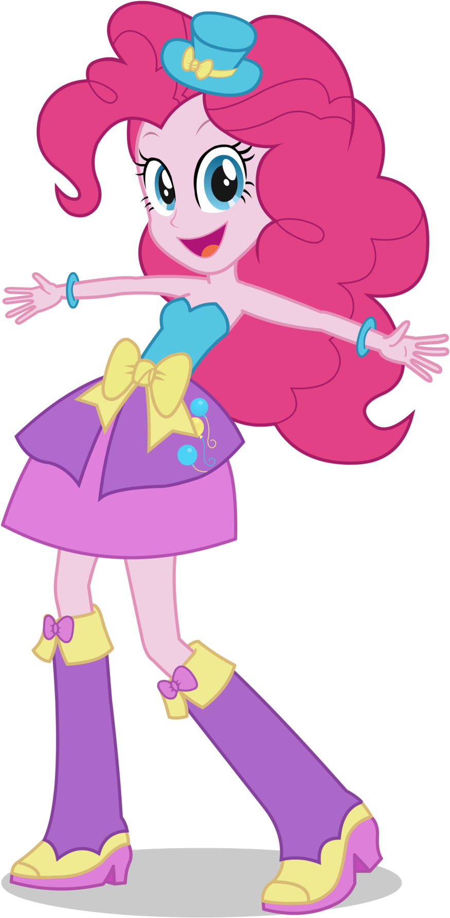 Equestria Girls By Negasun On - Equestria Girls Pinkie Pie (1024x1843)