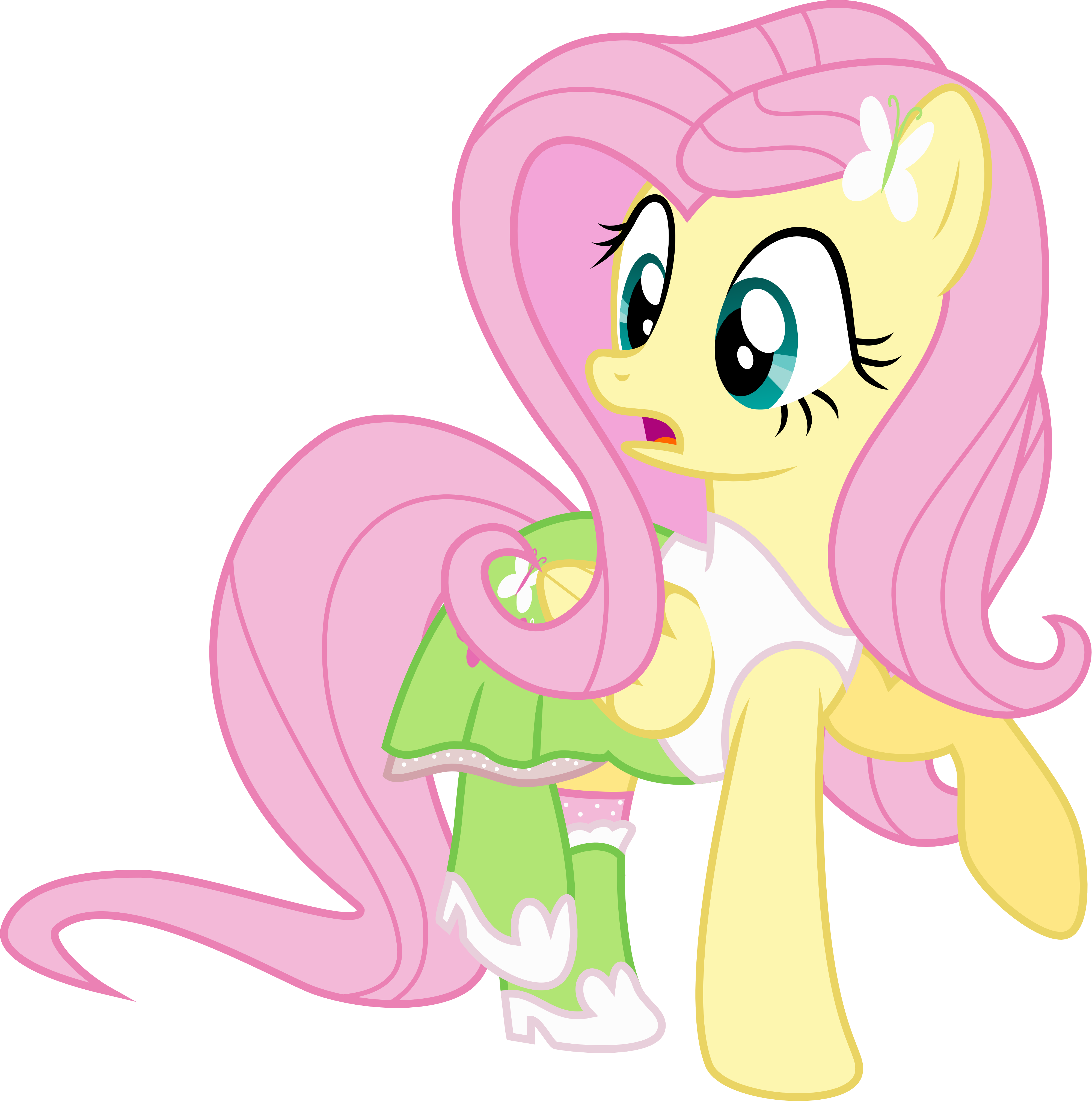 Fluttershy Equestria Girls Outfit By Jeatz-axl - Equestria Girls 2 Fluttershy (4000x4033)