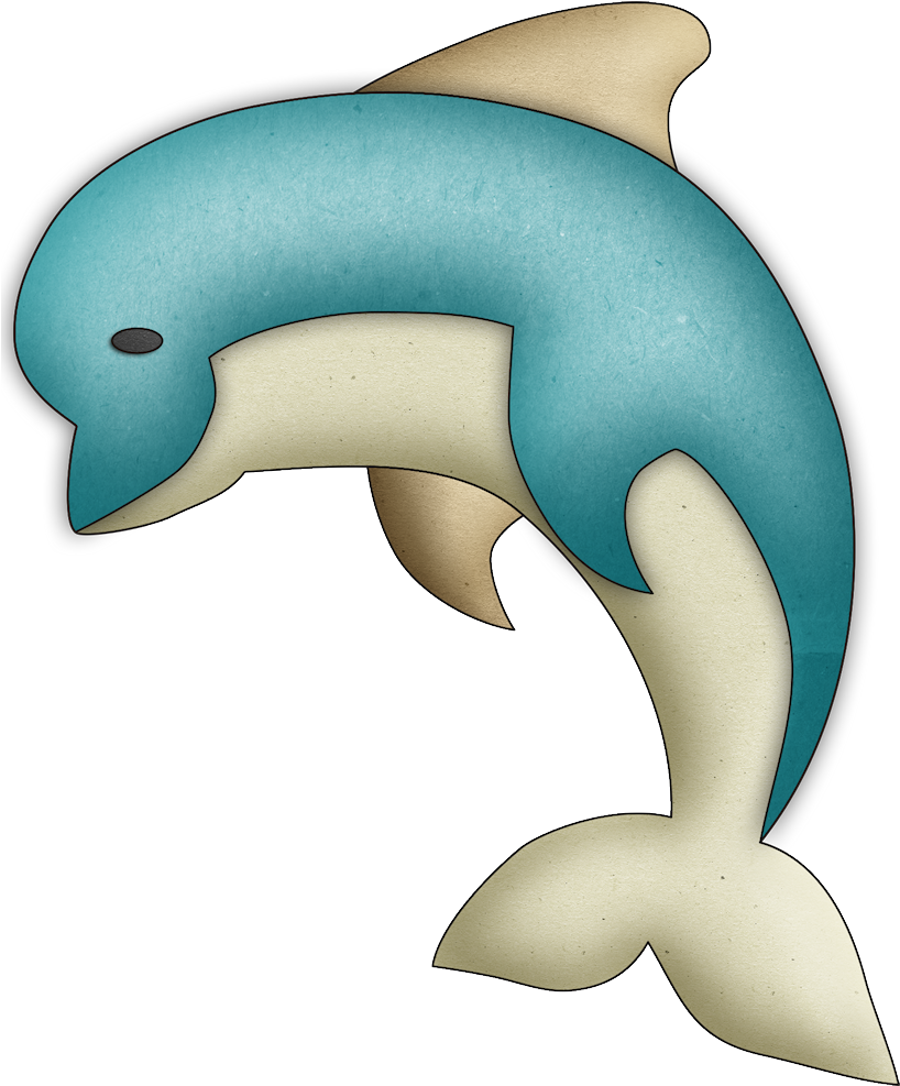 Dibujo Delfin Sin Fondo (822x1000)