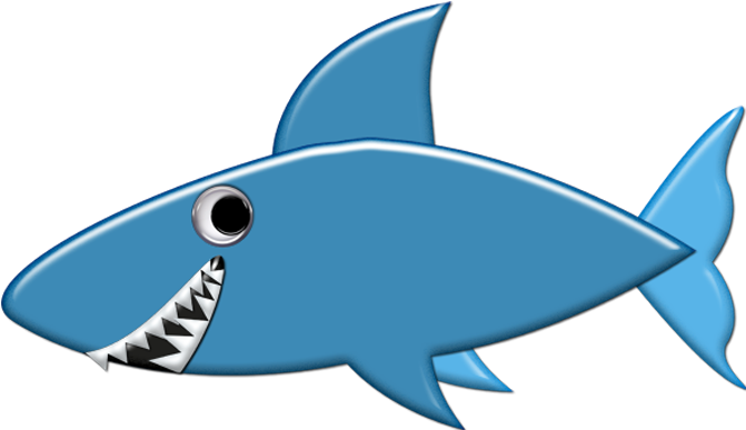 Scrap Elementos Del Mar - Shark (670x395)