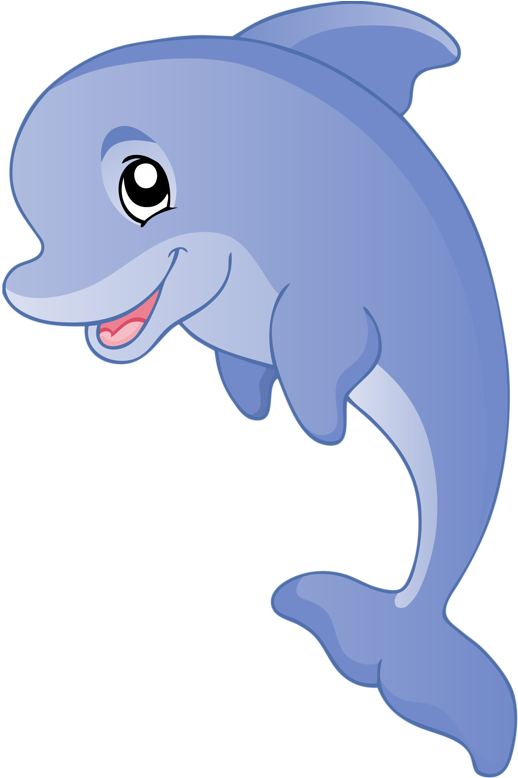 Фото, Автор Soloveika На Яндекс - Dolphin Cartoon Transparent (534x800)