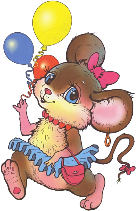 Мишка И Бабочка Красавица - Красавица Мышка (480x700)