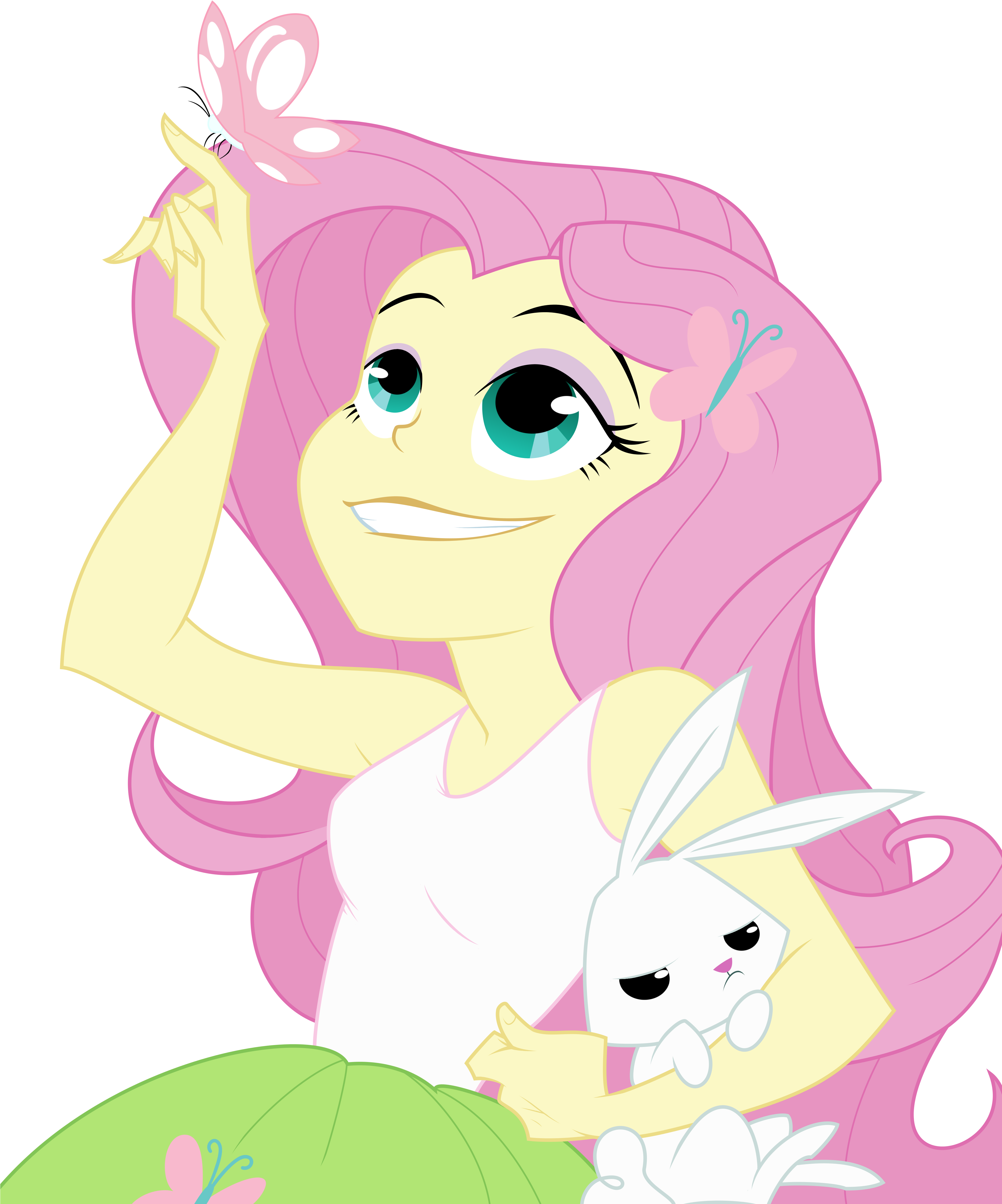 My - Fluttershy Equestria Girl Art (4250x5140)