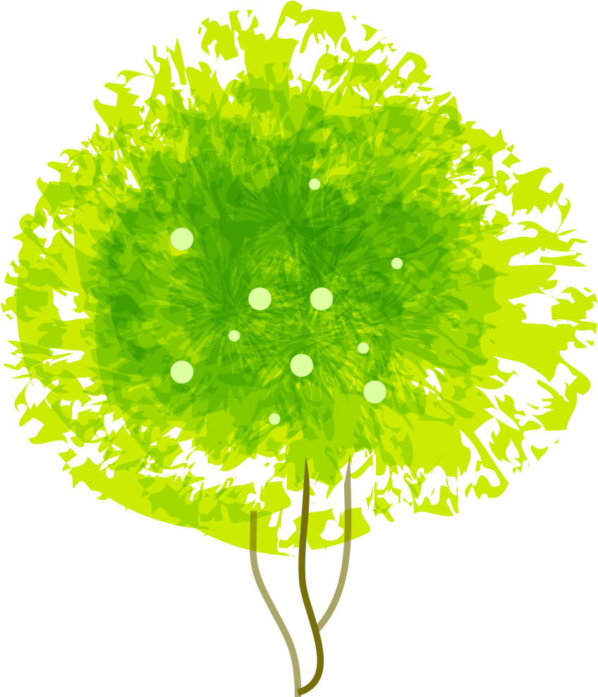 Green Dandelion Clip Art - Green Dandelion Clip Art (1181x1181)