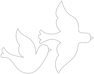 Οι Πιο Δημοφιλείς Ετικέτες Γι Αυτήν Την Εικόνα Συμπεριλαμβάνουν - Flying Bird Template (400x309)