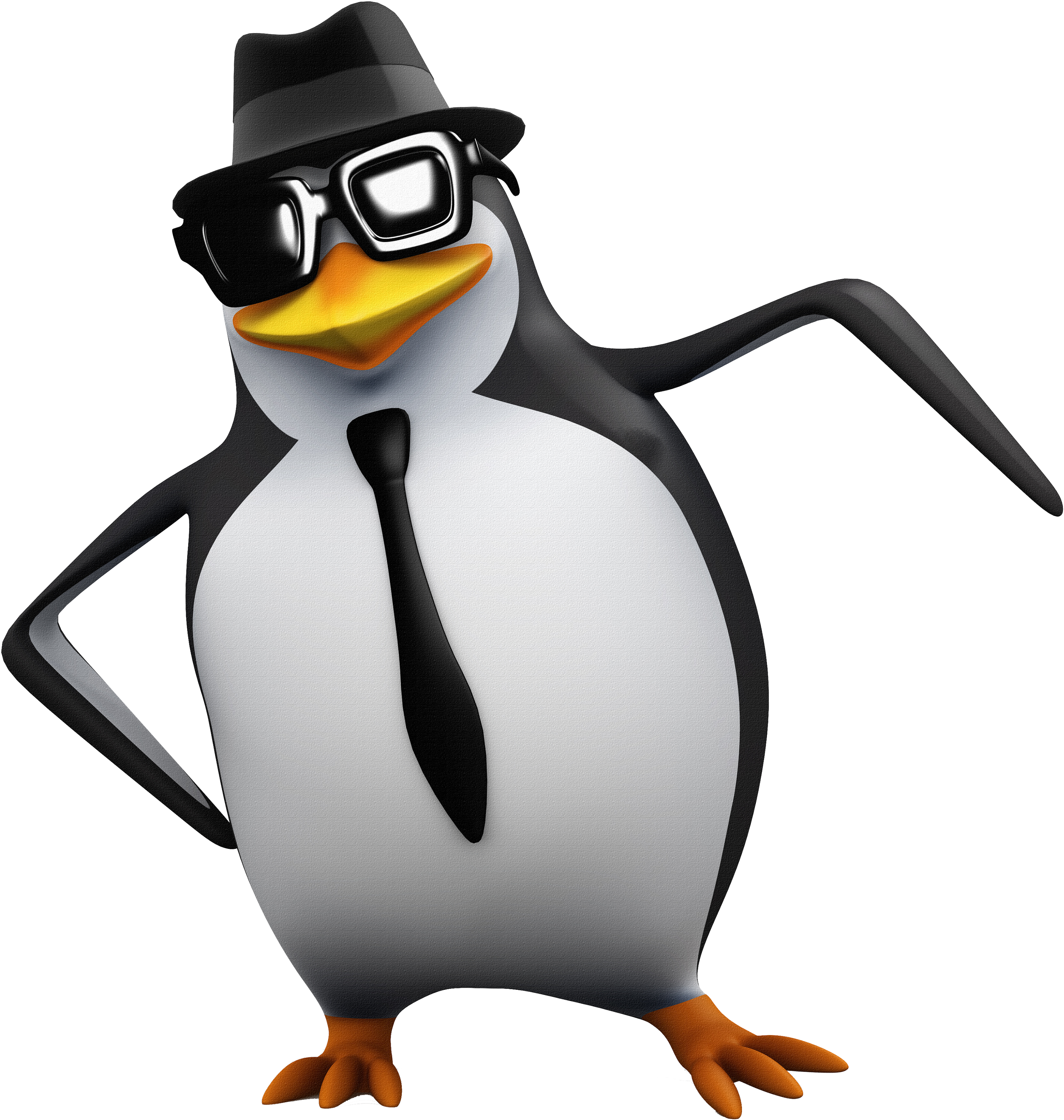 Image - Banana Penguin Meme (3000x3150)