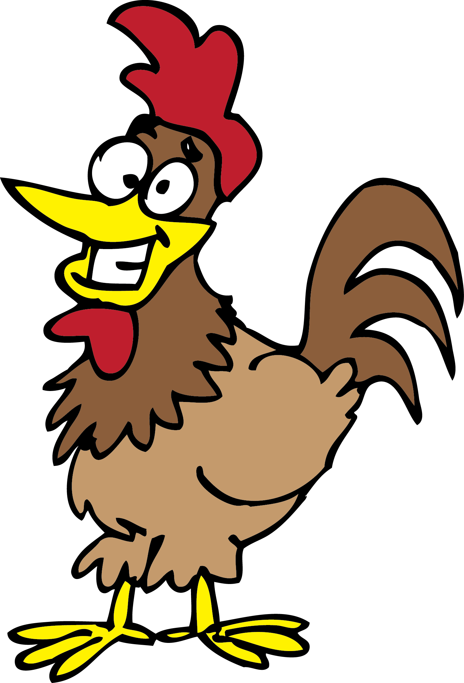 Boomerang Free Online Games And More From Classic - Chicken Cartoon Png File (1482x2180)