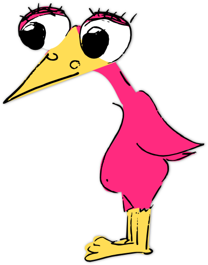 Free Digital Little Bird Scrapbooking Element And Journaling - Cartoon (515x647)