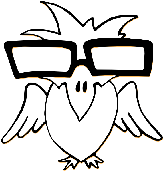 Bird With Glasses (570x599)
