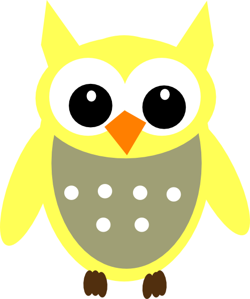 Baby Owl Clip Art (498x595)