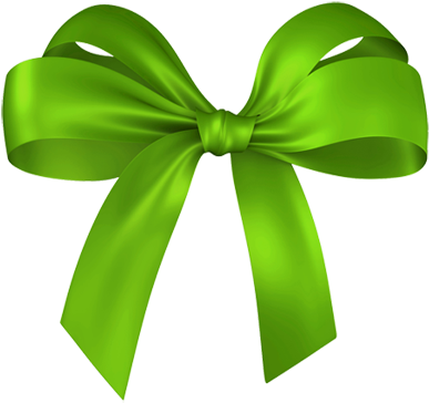 Dandelion Clipart - Green Gift Ribbon Png (450x450)