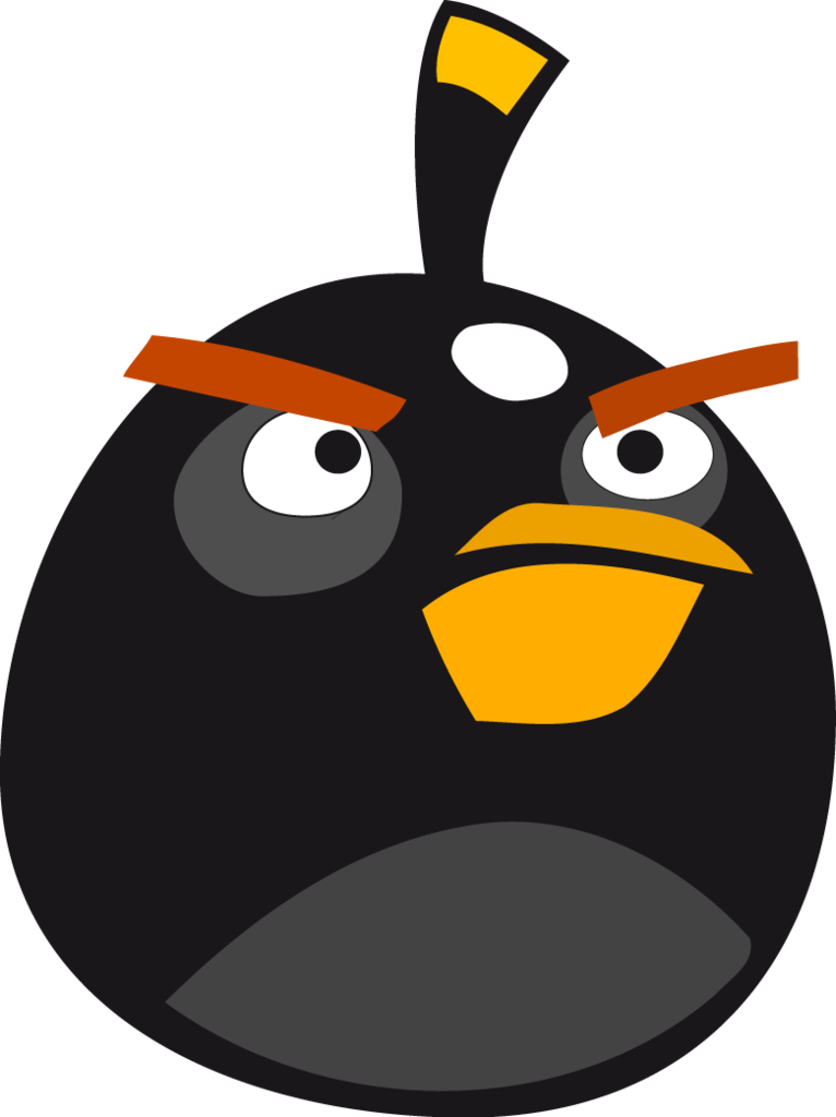 Black Bird - Black Bird Angry Birds (1024x1024)