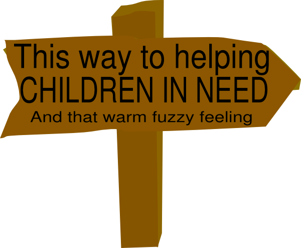 Charity Sign Clip Art - Clipart Charity (600x494)